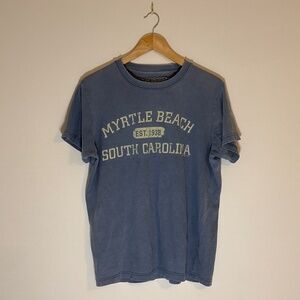 U.S Vintage Blue Myrtle Beach Shirt